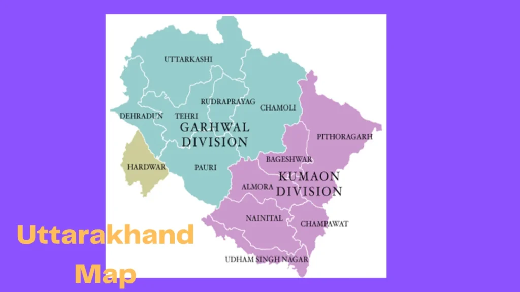 Uttarakhand-Map